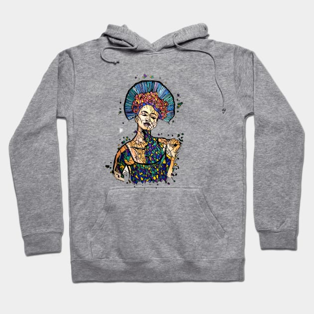 Mardi Gras Hoodie by KazArtDesigns